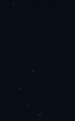 Baader M&S 필터를 통해 관측한 러브조이 혜성 (무보정)