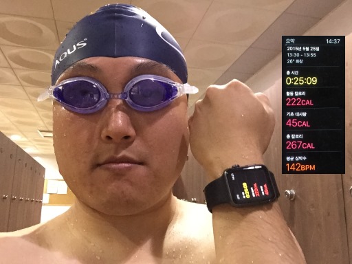 apple swimming watch