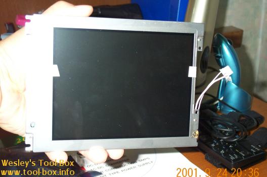 The LG.Philips 6.4" LCD Panel in its raw form